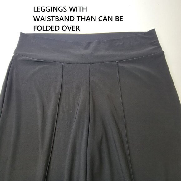 WOMEN'S Black Leggings  Size S Size M - Picture 4 of 10